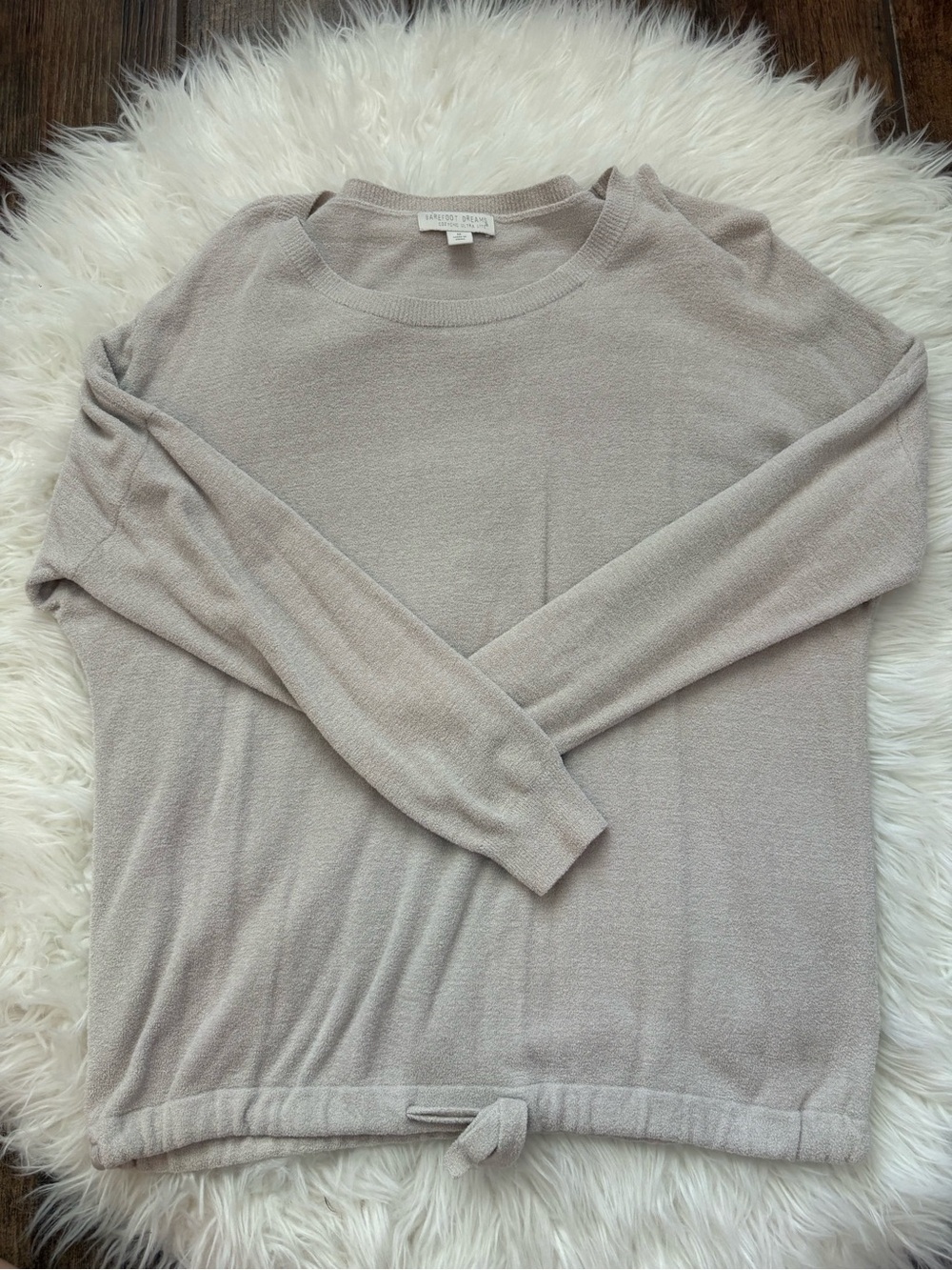 Barefoot Dreams Cozy Chic Ultra Lite Pullover in Silver